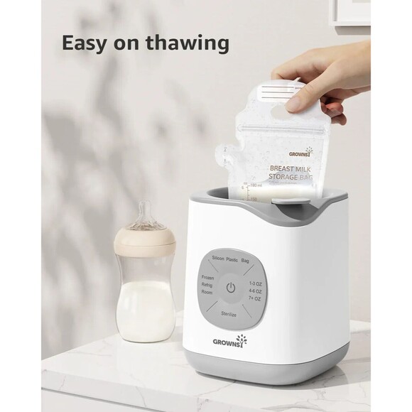 NEW Grownsy Bottle Warmer, GROWNSY 10-in-1 Fast Baby Milk Warmer with Timer N9 - Picture 7 of 8